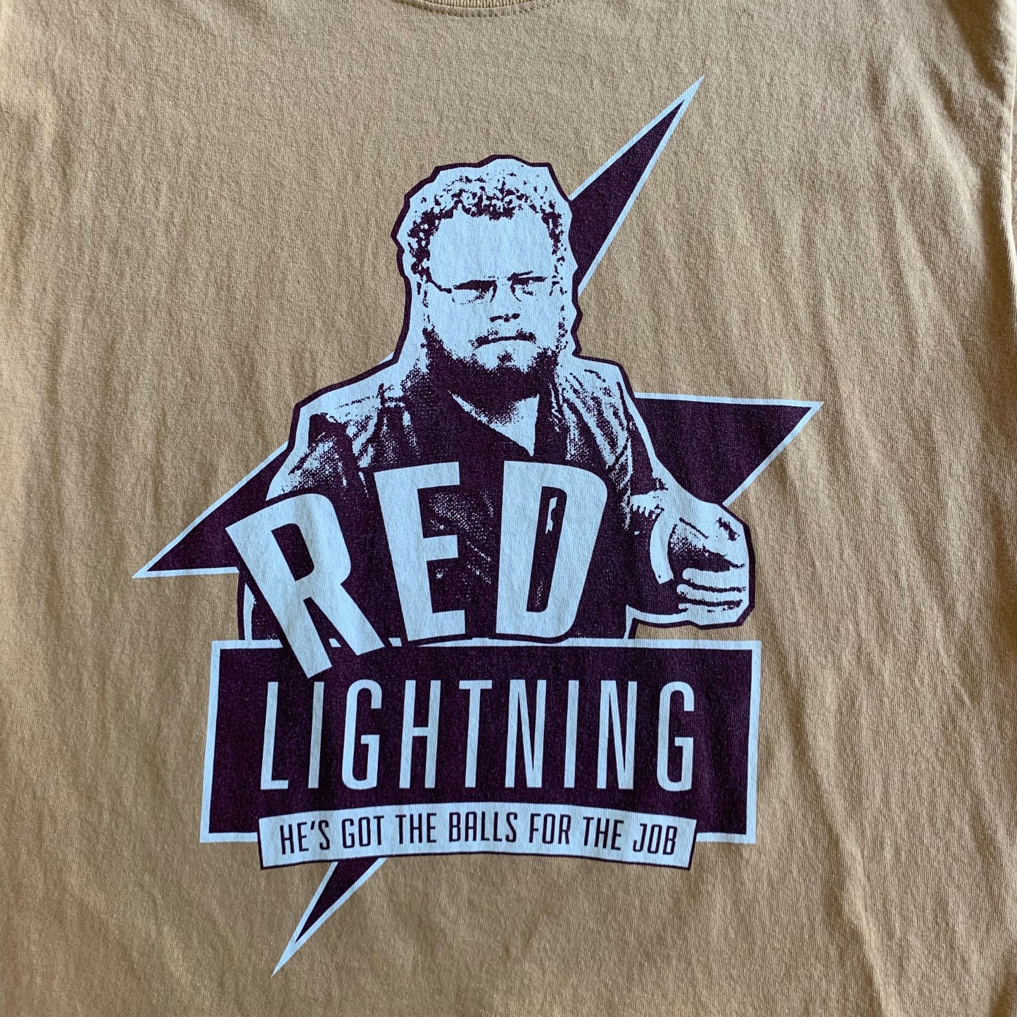 Red Lightning Tee