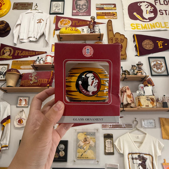 Seminoles Old Logo "Shockwave" Ornament