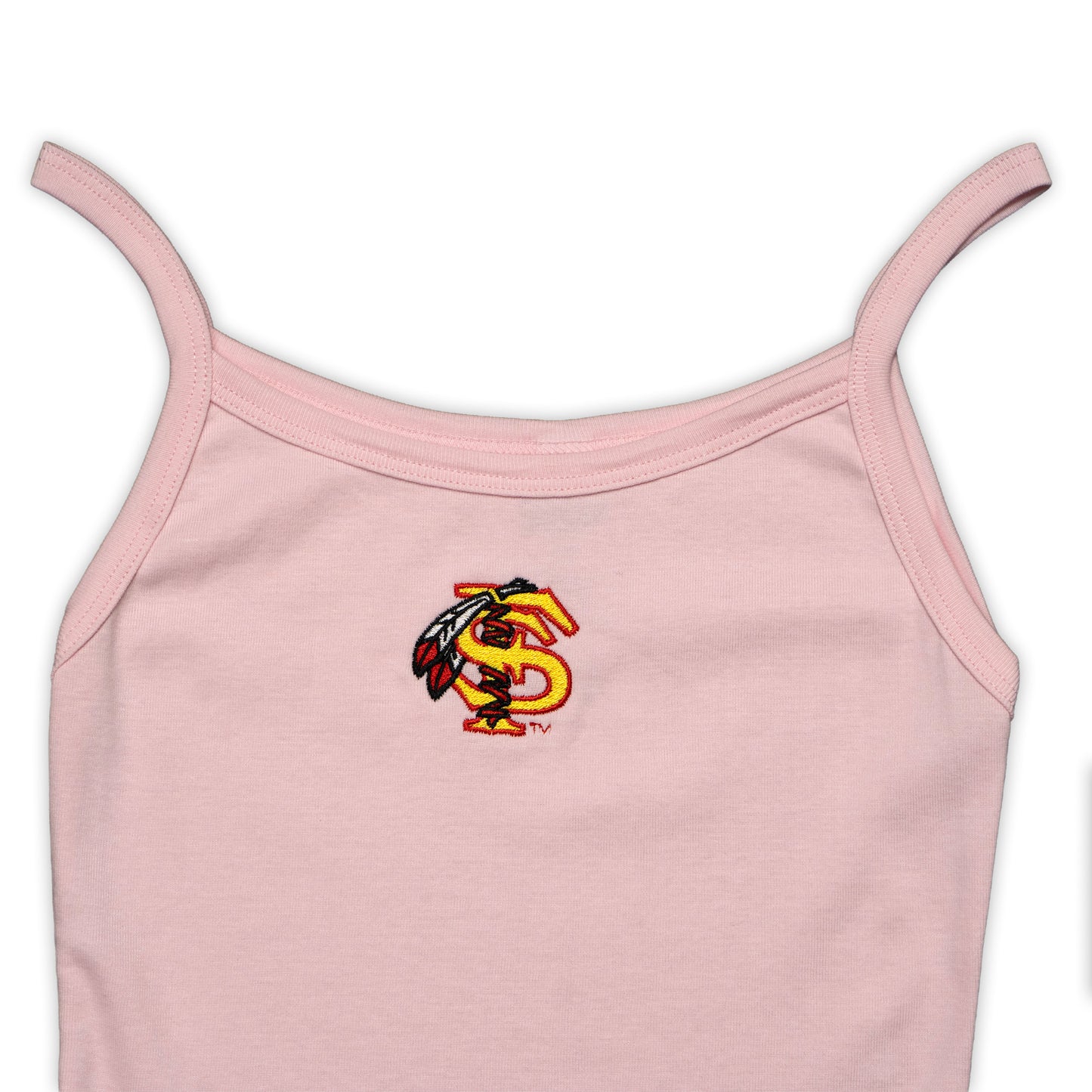 Florida State "FS" Feather Tank - Pink