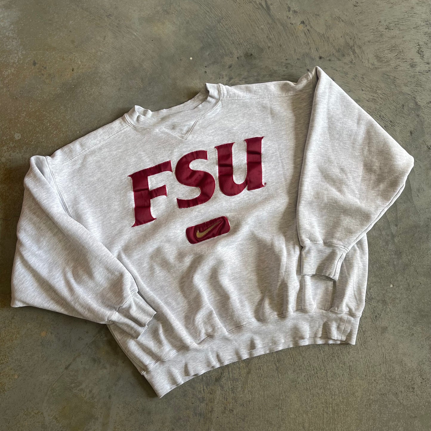 FSU Nike Heather Grey Sweatshirt