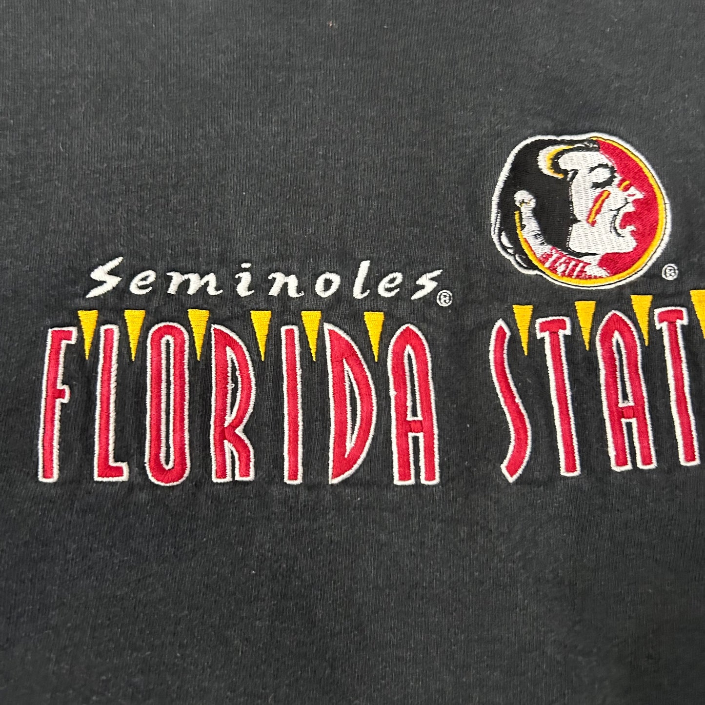 Florida State Cut Neckline Cropped Sweatshirt (As-Is)