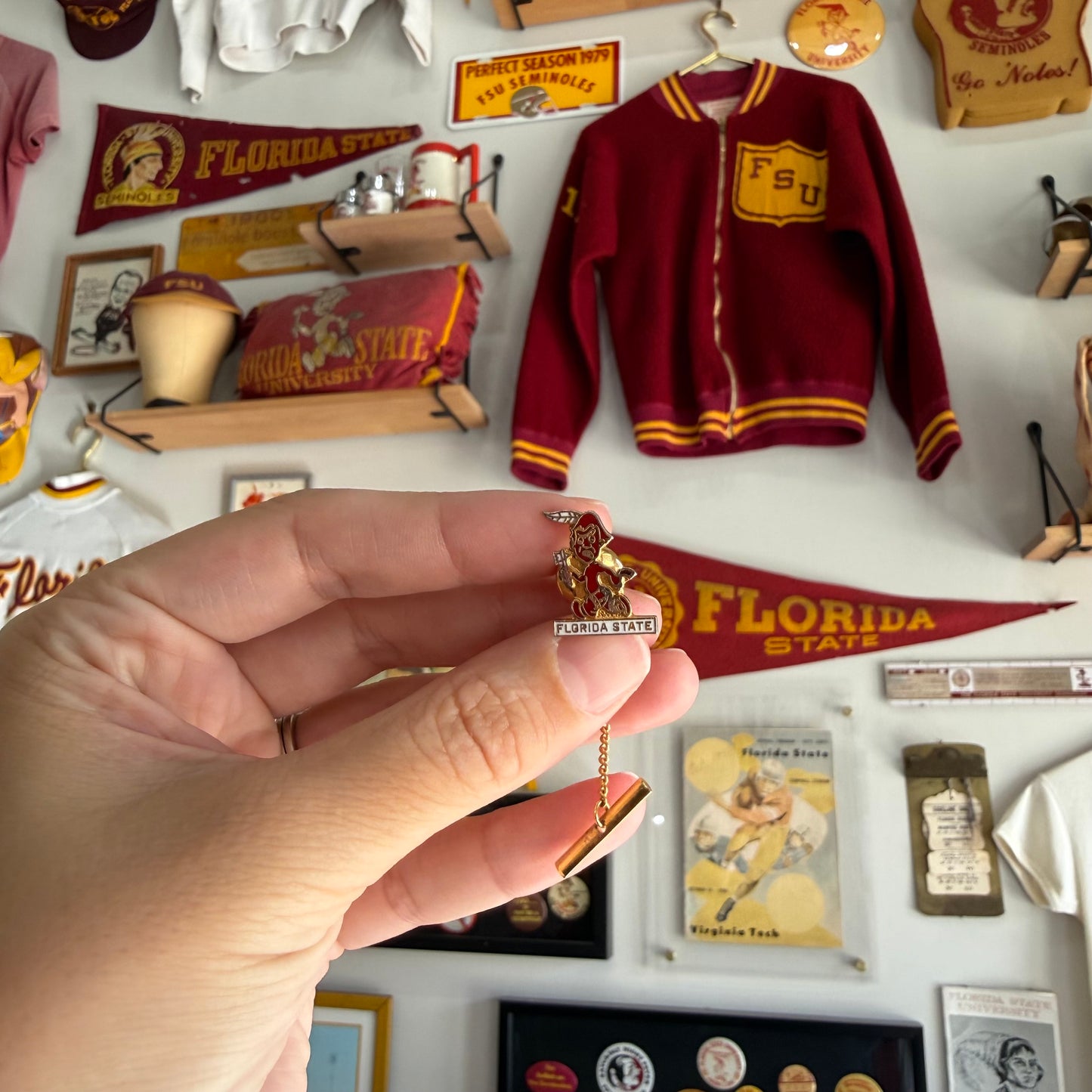 Sammy Seminole Tie Pin