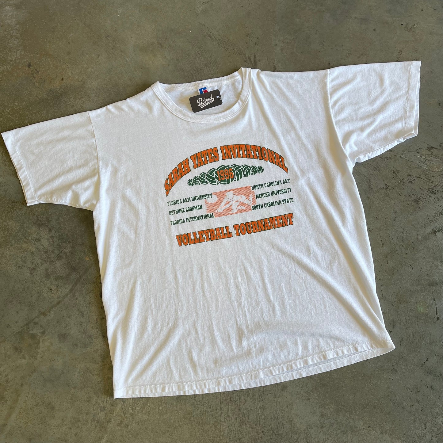 1996 FAMU Volleyball Tournament Shirt