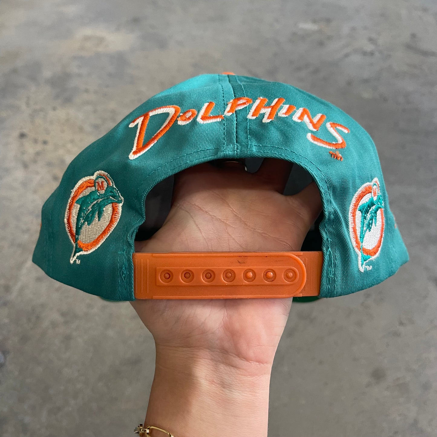 Dolphins Dolphins Dolphins Old Logo Eastport Hat