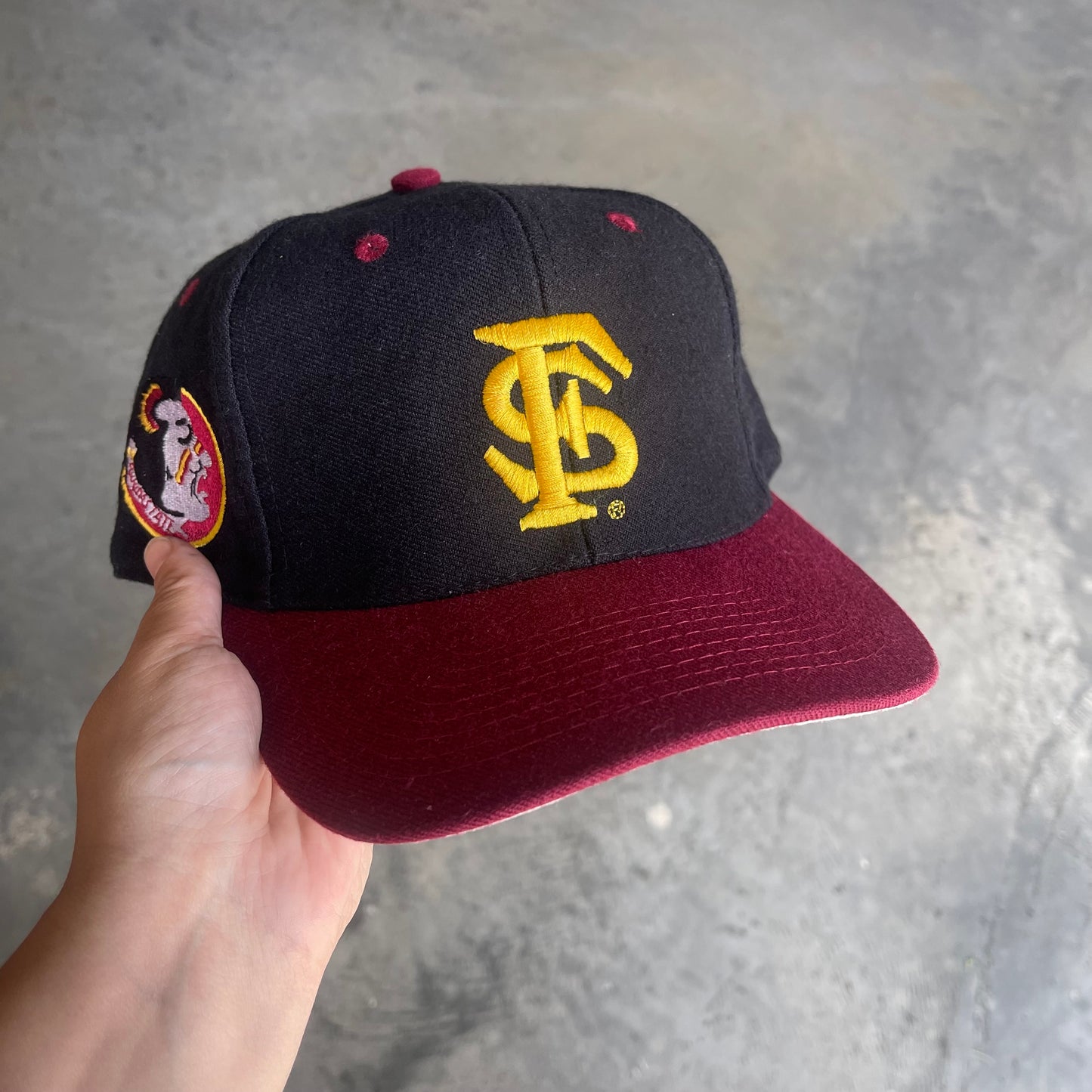 FSU Top of the World Fitted Hat - 7-3/8