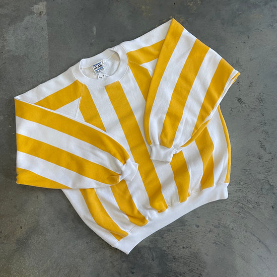 Florida State Gold Striped Crewneck