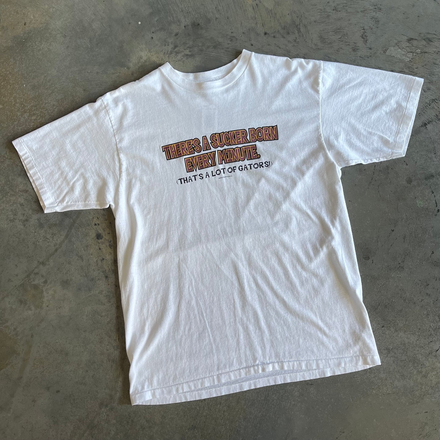 2000 Sucker Born Every Minute Shirt