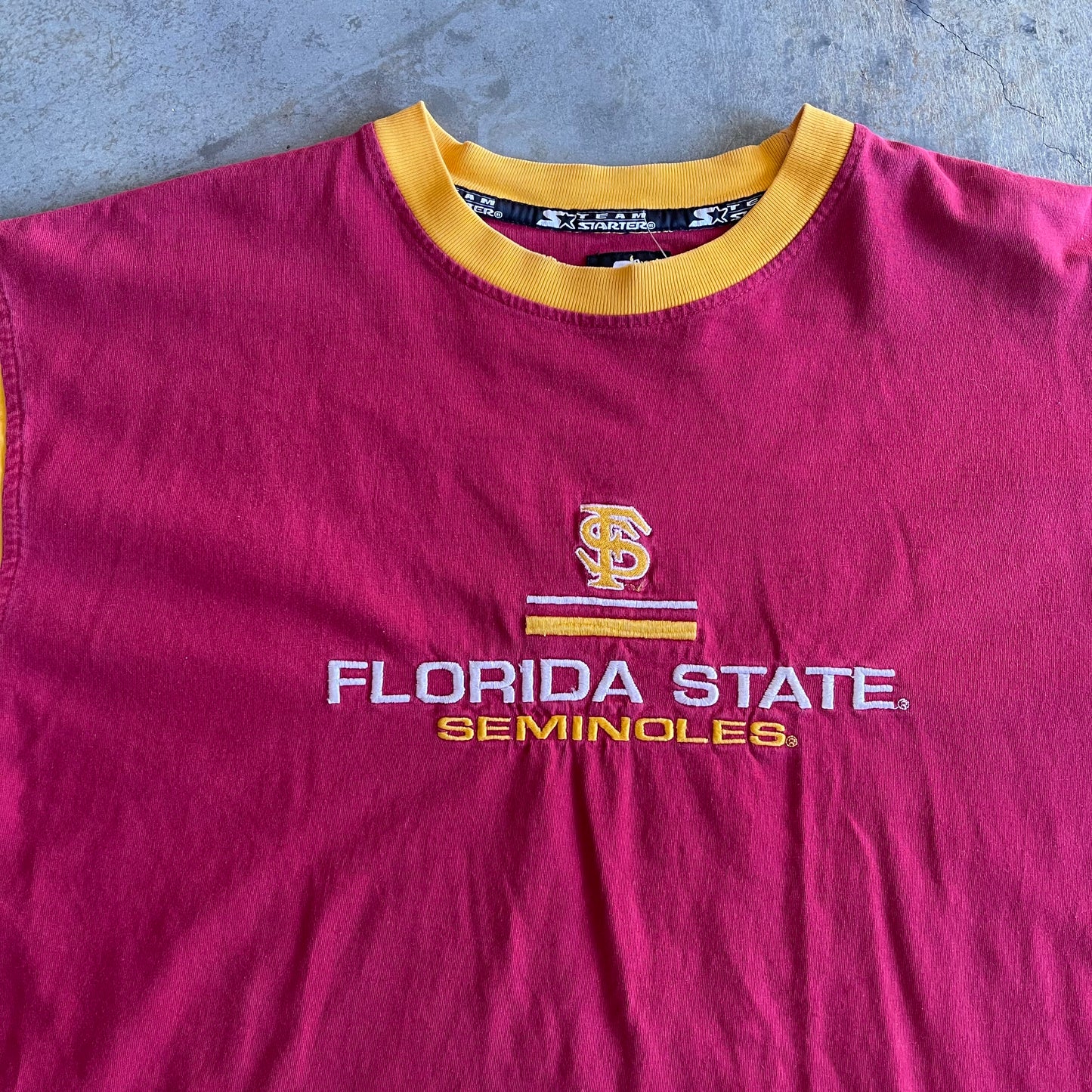 FSU Starter Embroidered Shirt