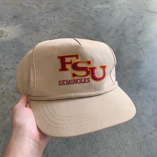 FSU Tan Rope Hat