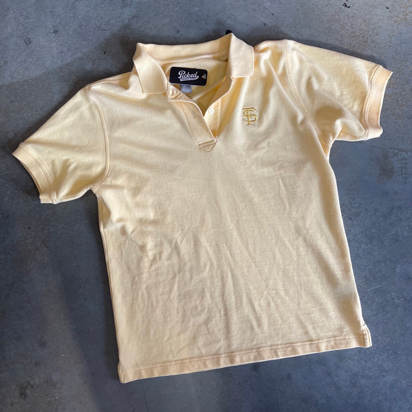FSU "FS" Yellow Polo