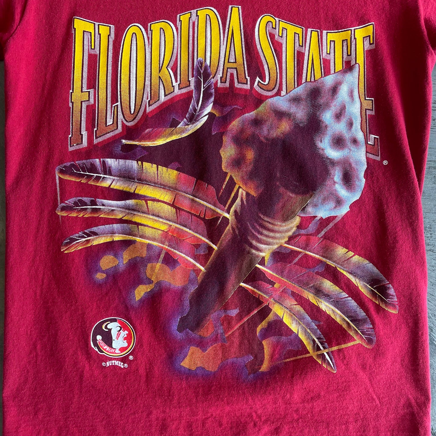 FSU Nutmeg Burst Spear Shirt