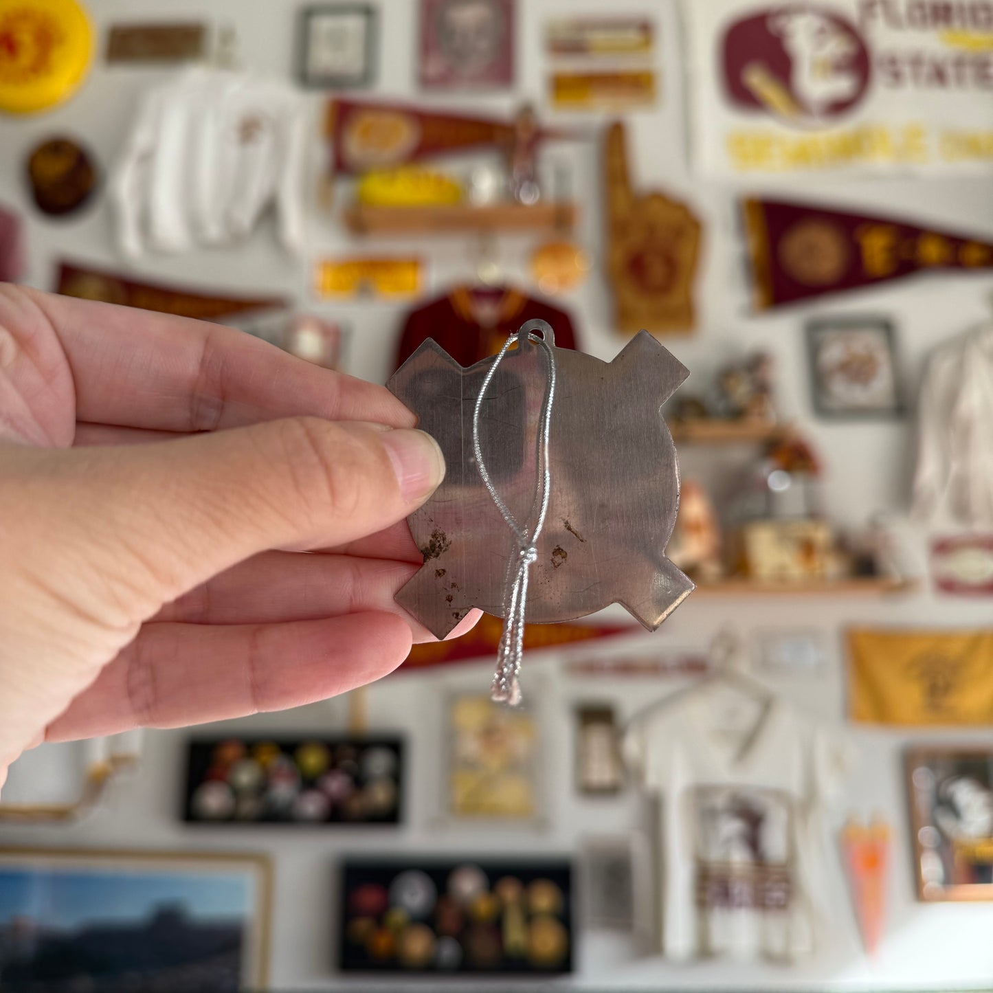 Florida State Seminoles Crossing Ornament (As-Is)