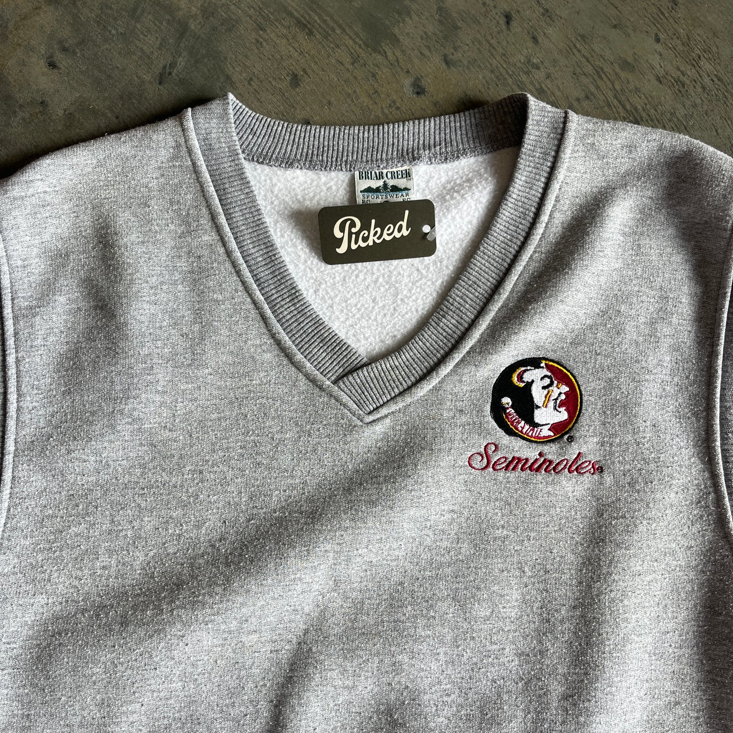 Florida State Logo Sweater Vest