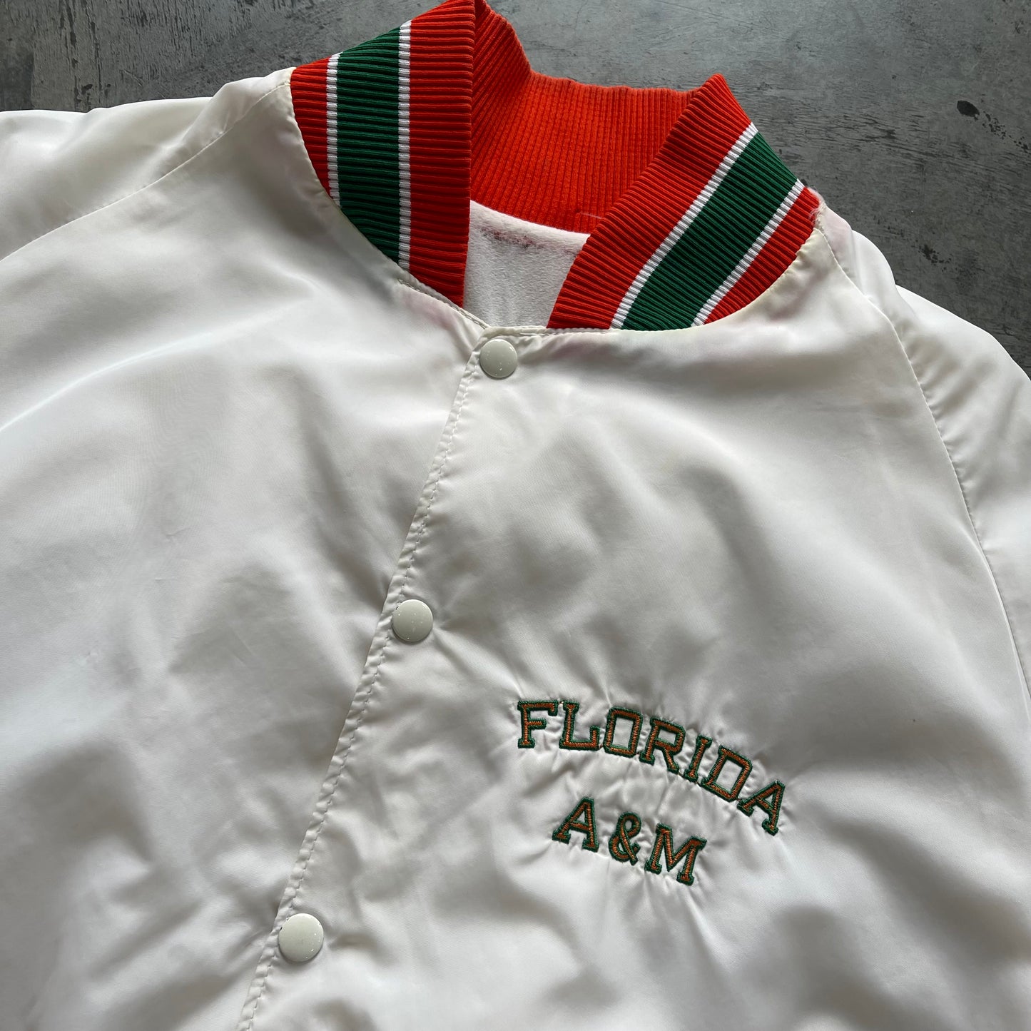 FAMU White Champion Jacket (As-Is)