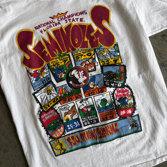 1993 National Champs Comic Strip Shirt