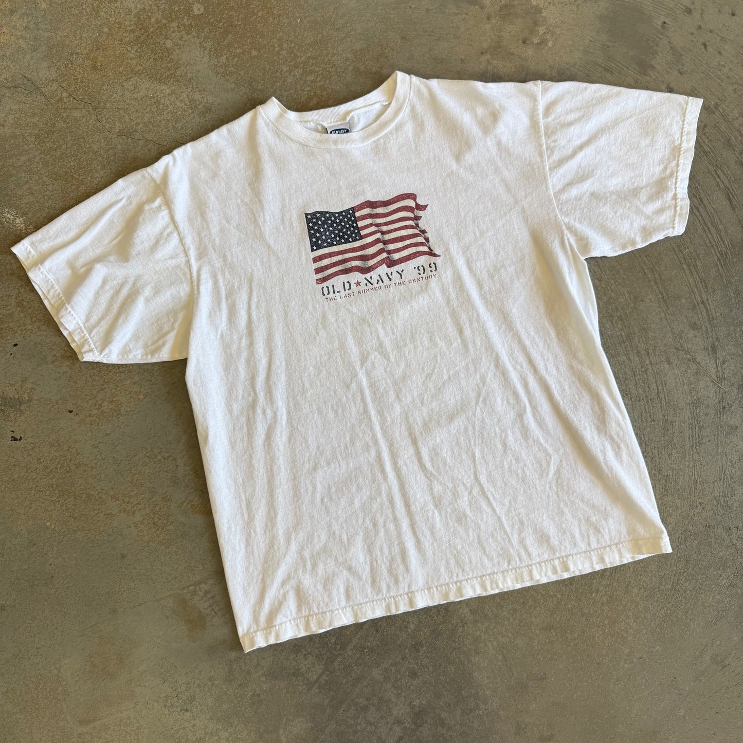 1999 Old Navy Flag Shirt