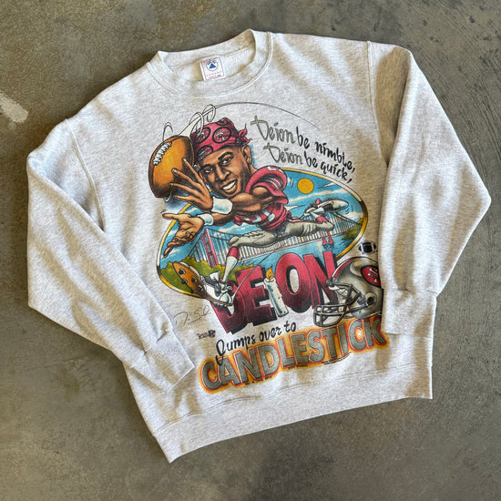 Deion Sanders Cartoon Sweatshirt