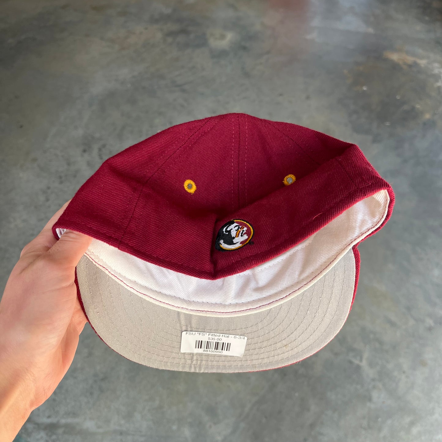 FSU "FS" Fitted Hat - 6-3/4