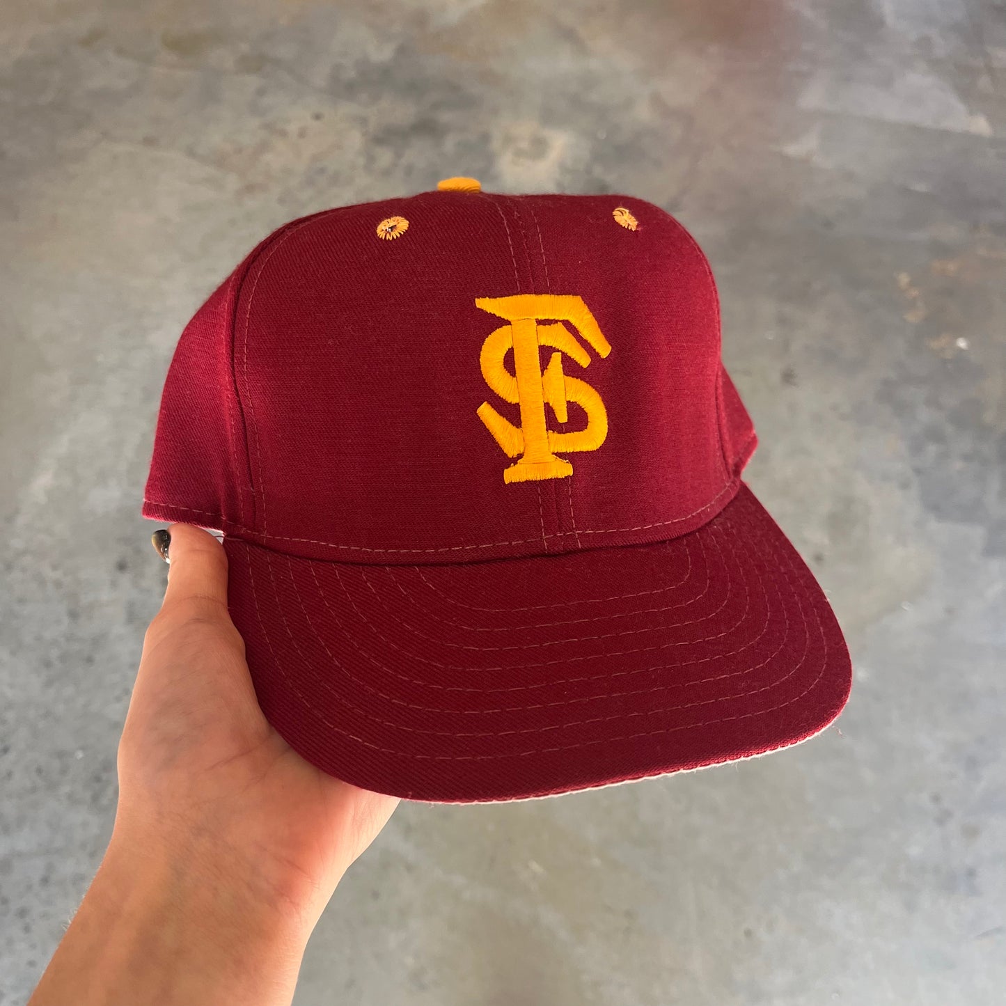 FSU "FS" Fitted Hat - 7-1/4