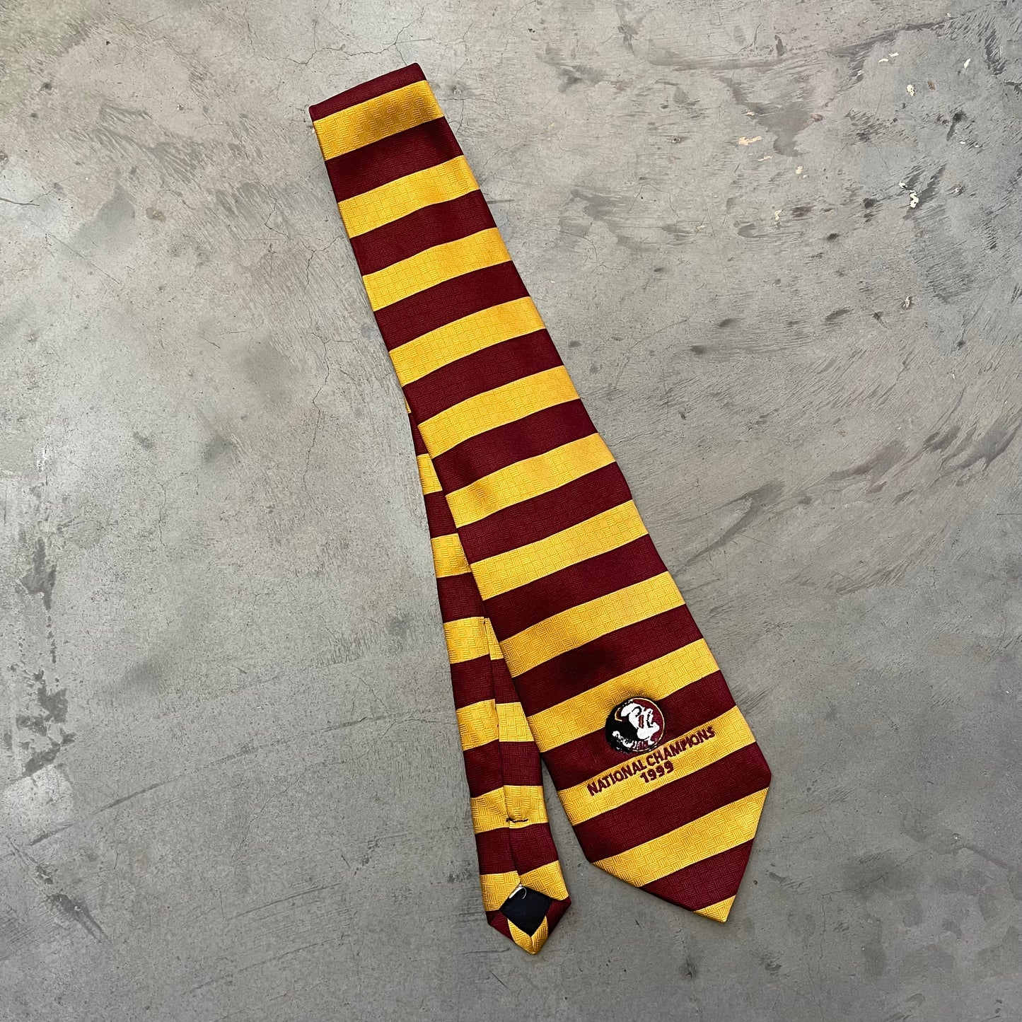 FSU Striped Champion Tie