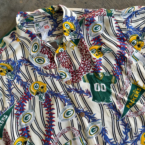 GB Packers Hawaiian Shirt - XL