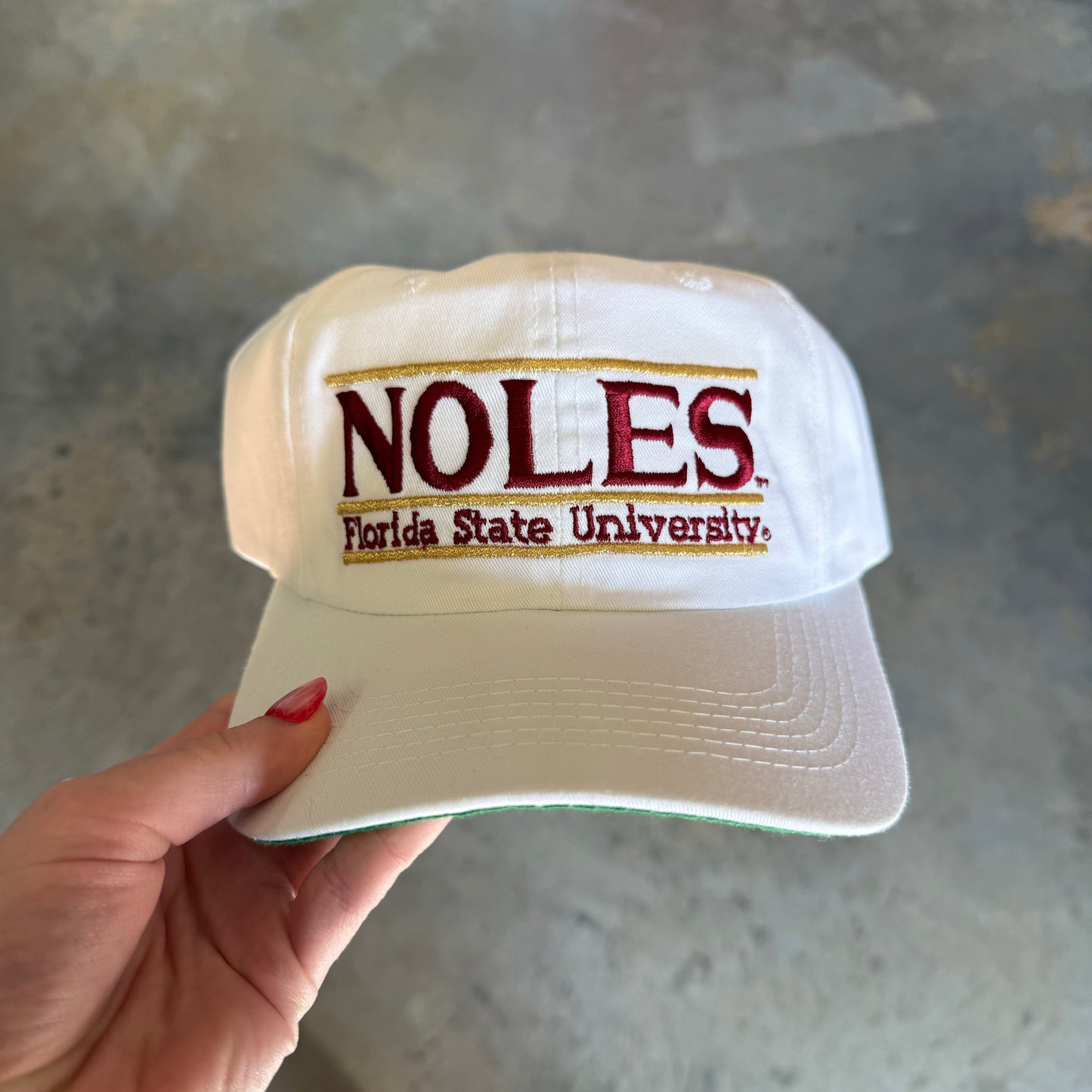 Noles The Game Bar Logo Hat