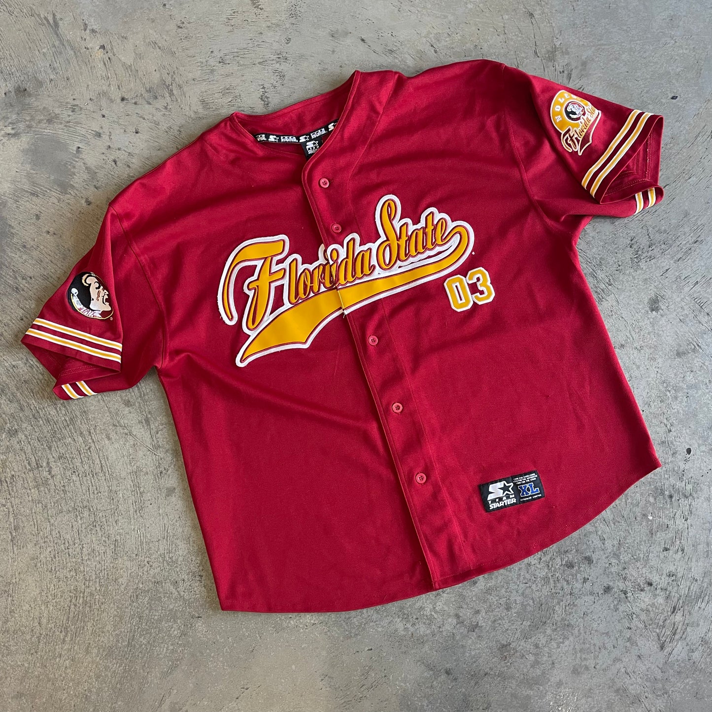 Florida State Starter Baseball Jersey