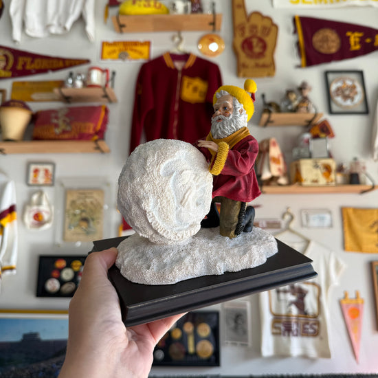 FSU Mascot & Snowman Figurine