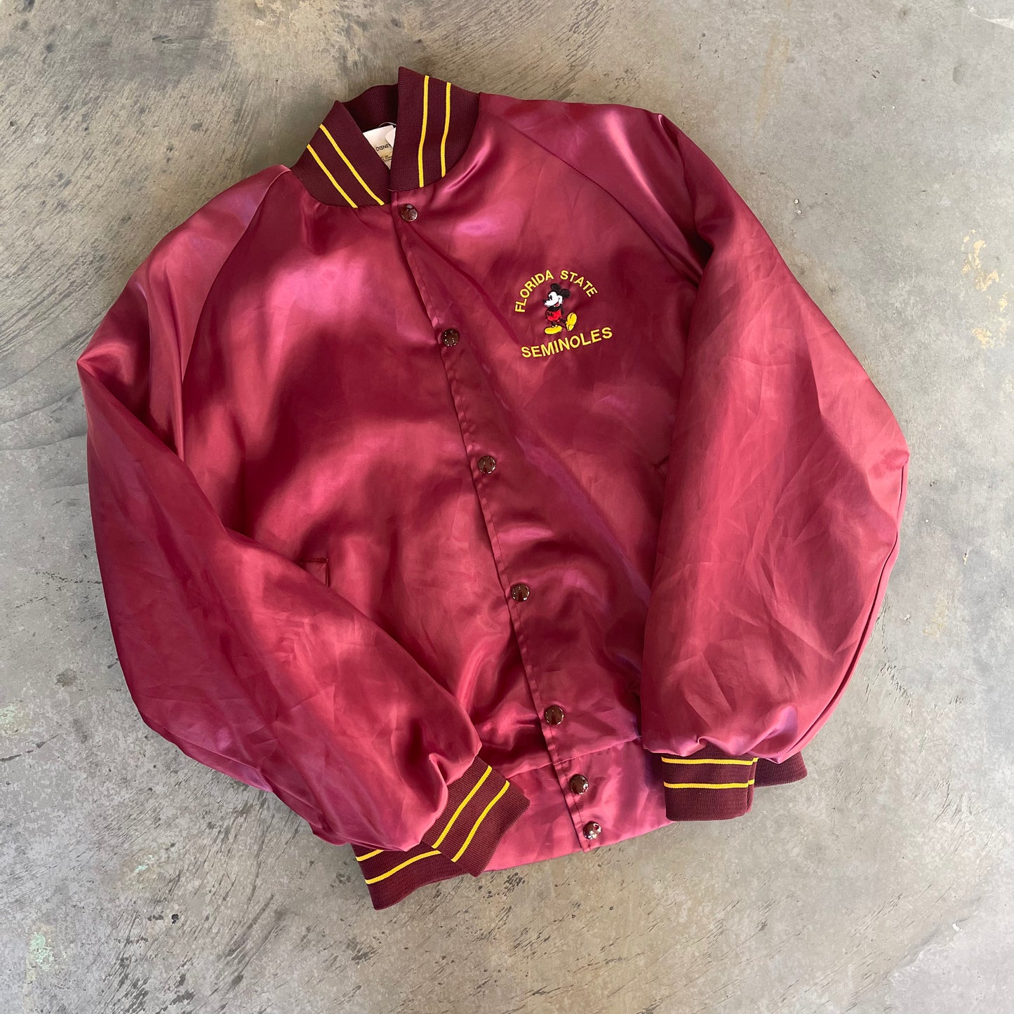 Florida State Seminoles Mickey Satin Jacket