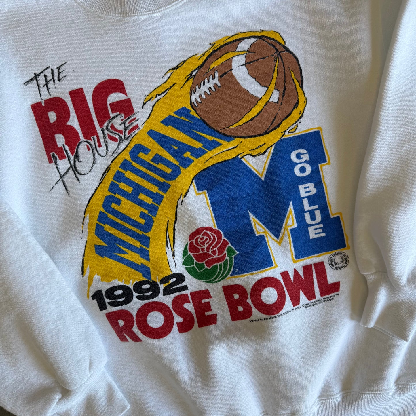 Michigan 1992 Rose Bowl Sweatshirt