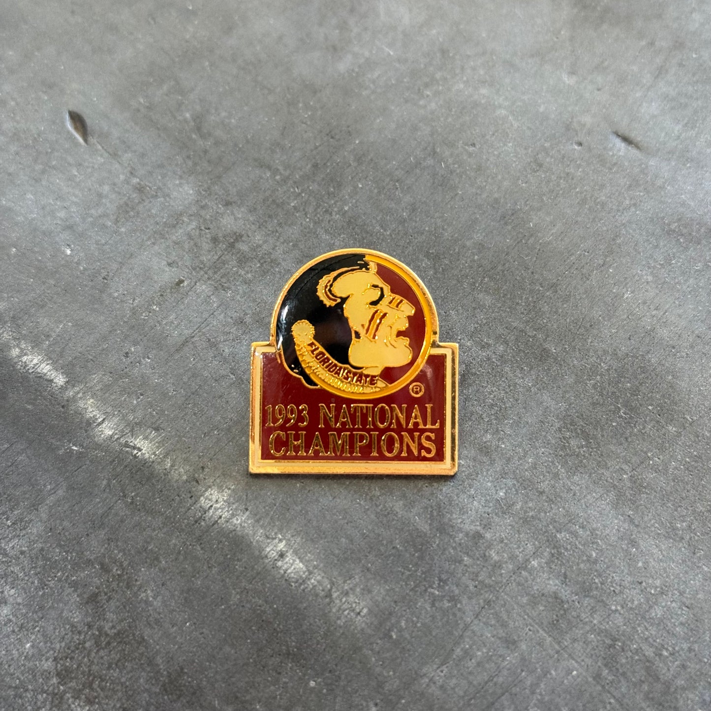 FSU 1993 National Champions Pin