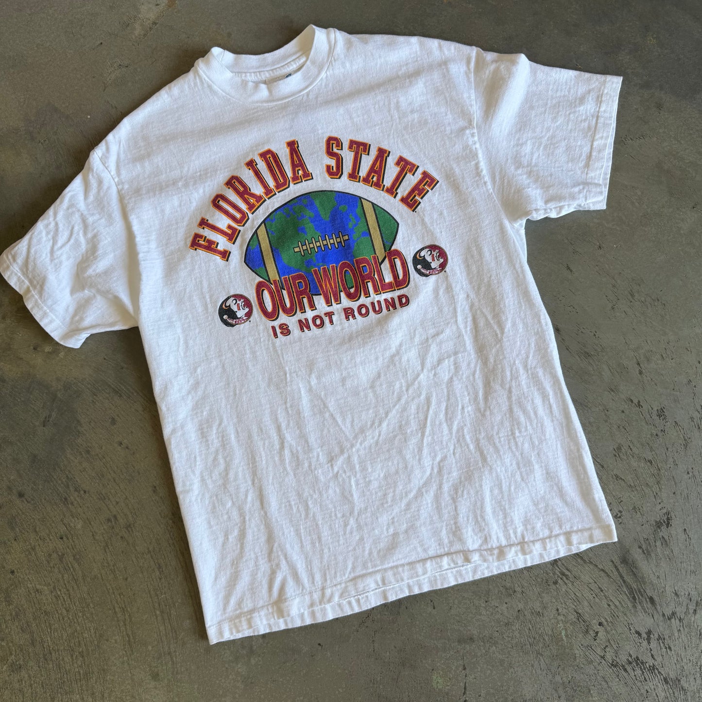 FSU Our World Isn't Round Shirt