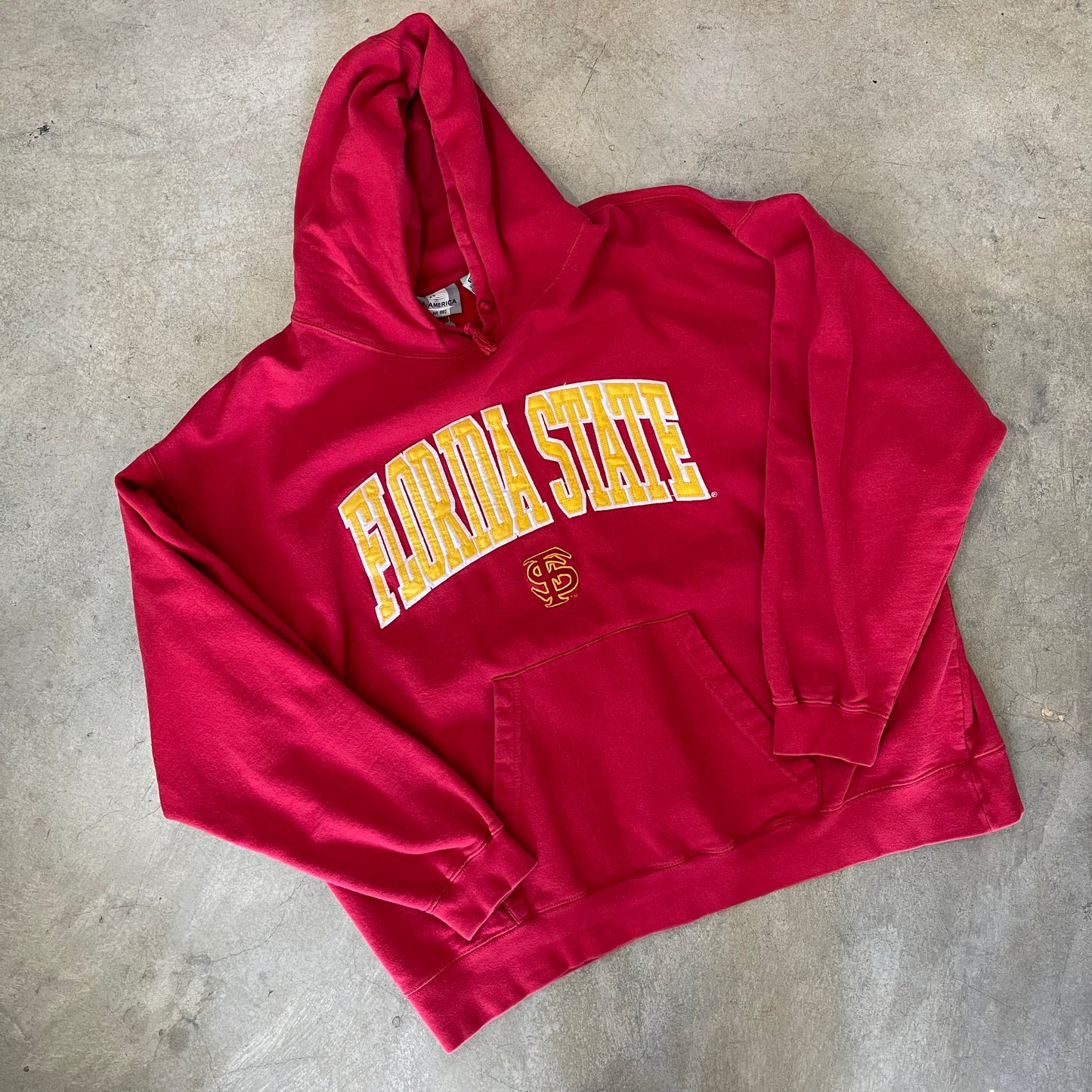 Florida State Embroidered J. America Hoodie