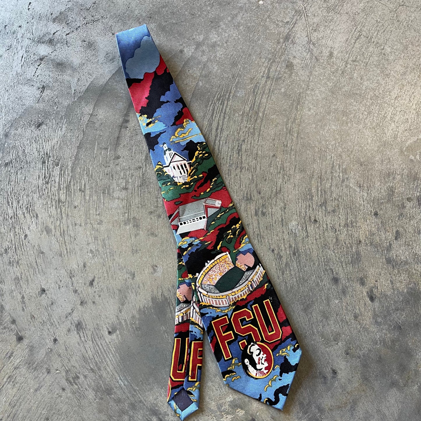 FSU Icons Tie