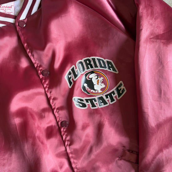FSU Cardinal Satin Jacket