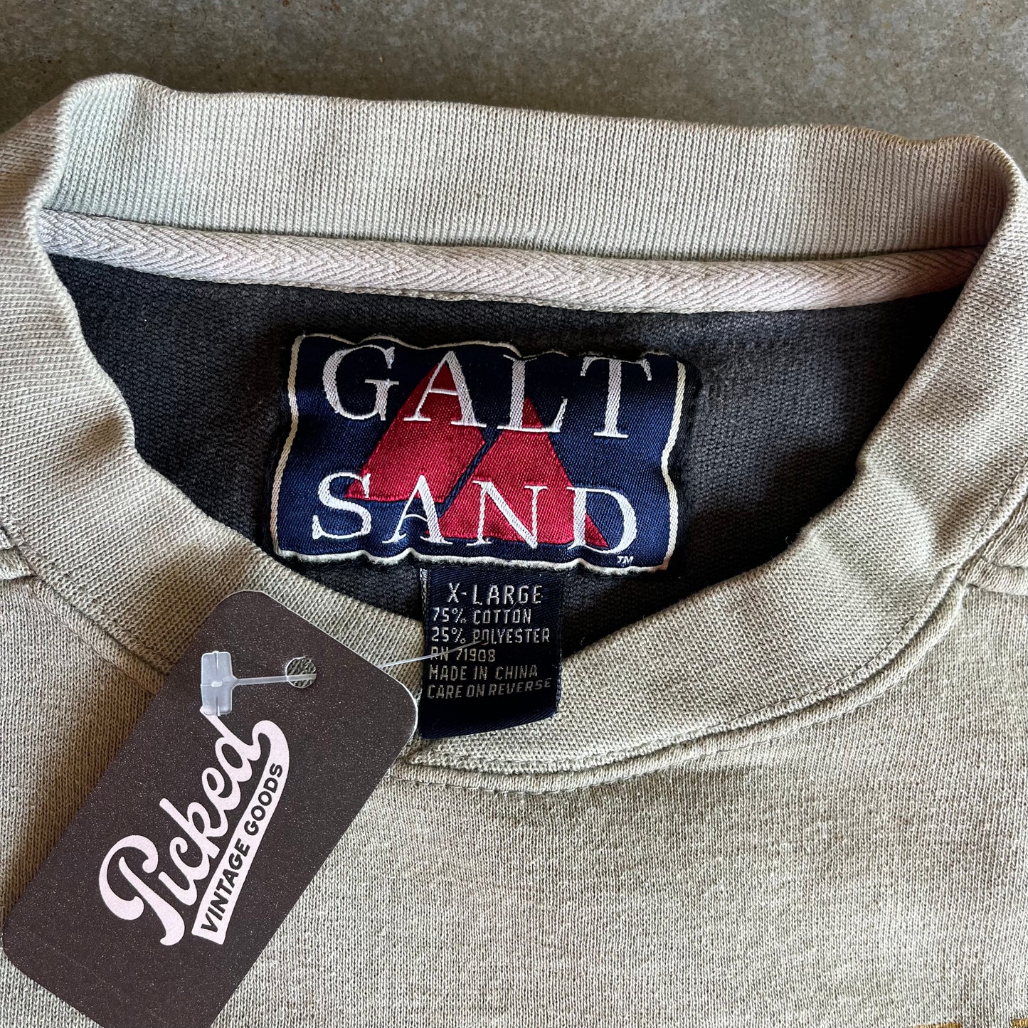 FSU Galt Sand Crewneck - XL