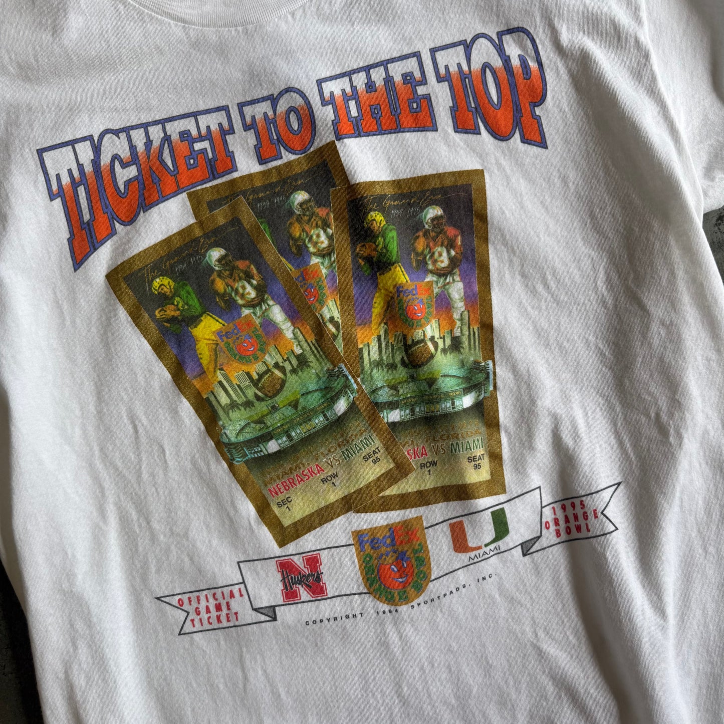 1995 Orange Bowl Shirt