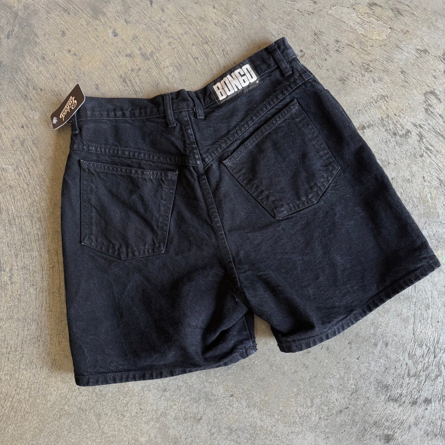 Bongo Black Highwaisted Shorts - 28