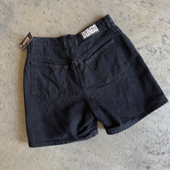 Bongo Black Highwaisted Shorts - 28