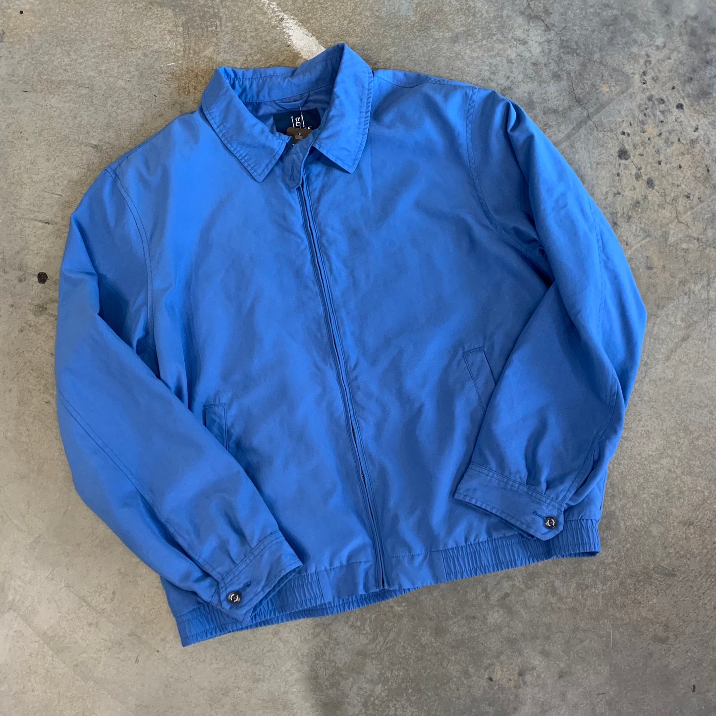 George Blue Zip Up Jacket