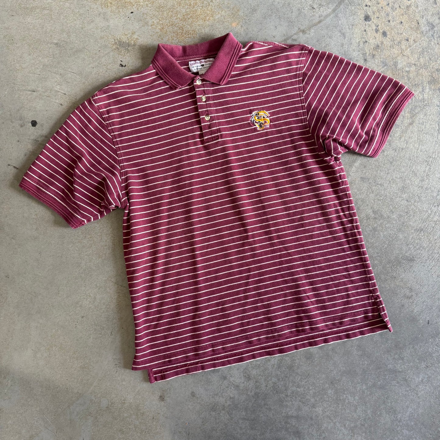 FSU "FS" Striped Polo