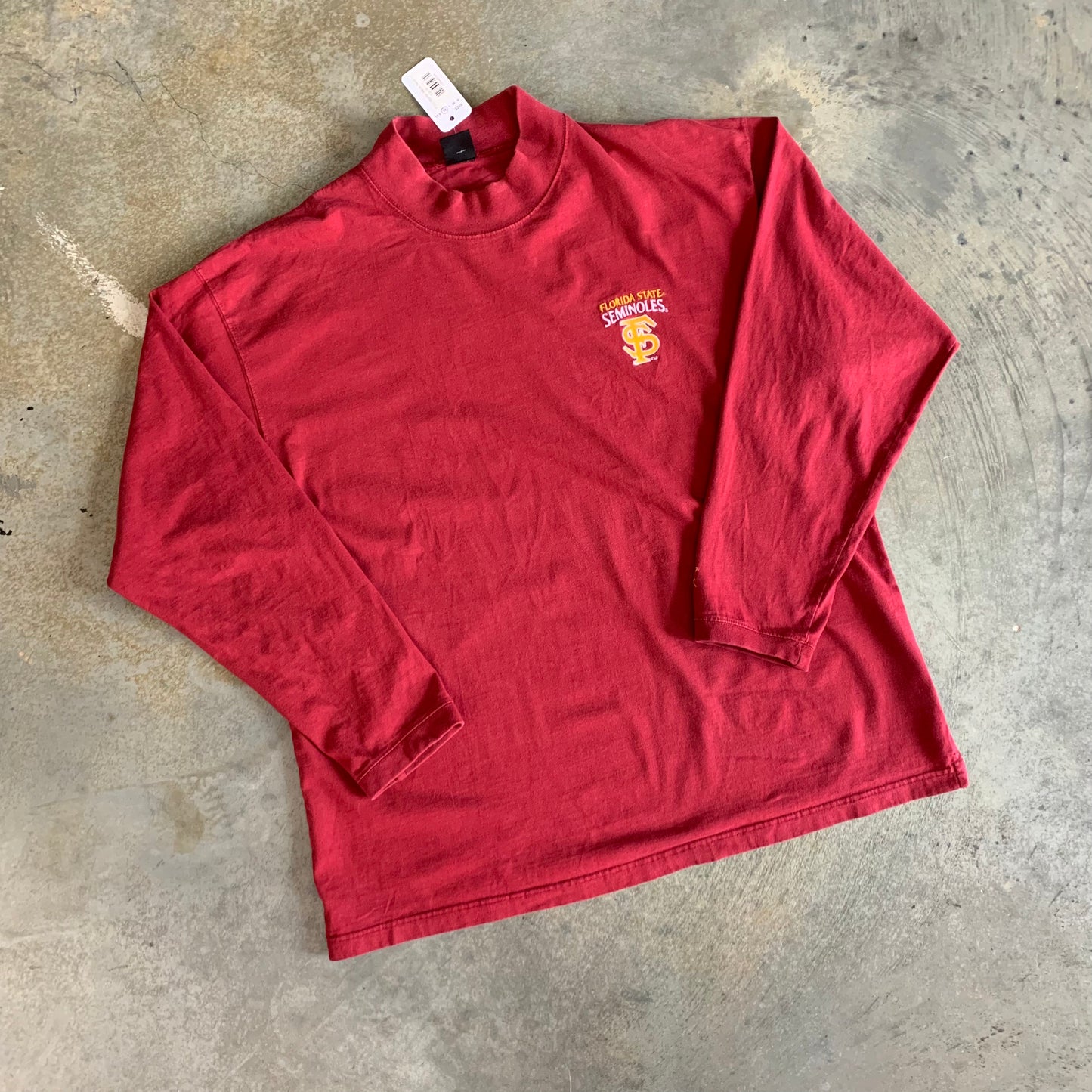 FSU Starter Mock Neck LS