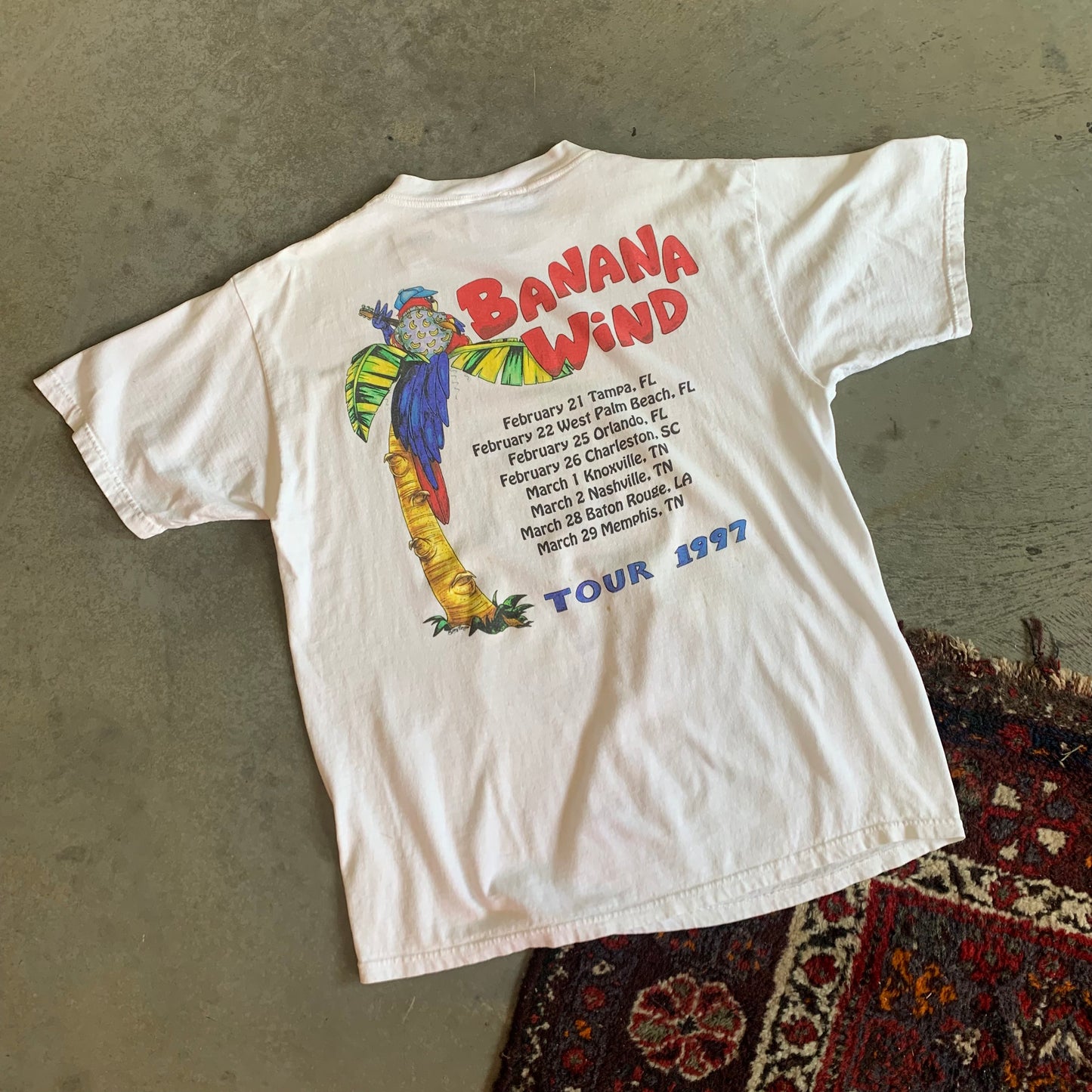 Jimmy Buffet Banana Wind Shirt - L