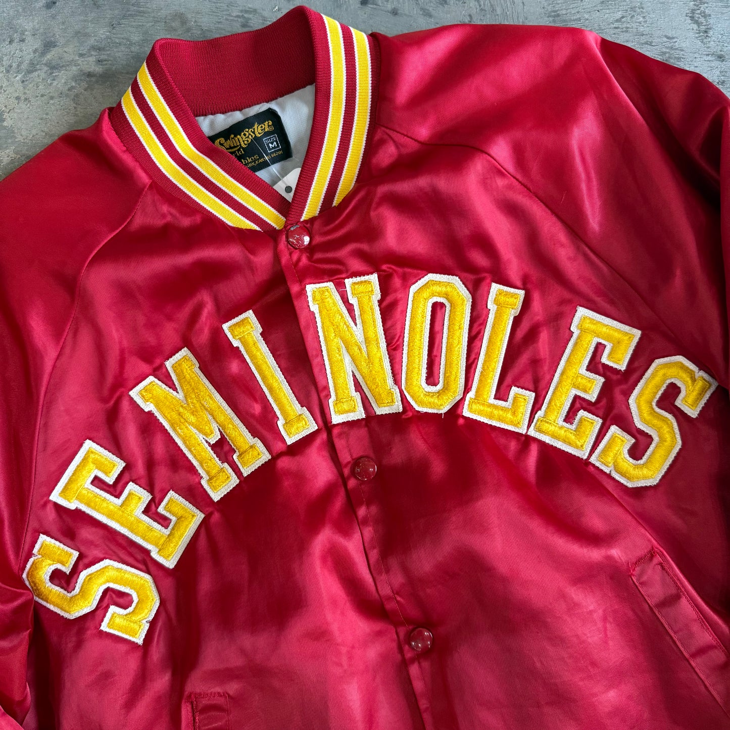 FSU Swingster Satin Jacket