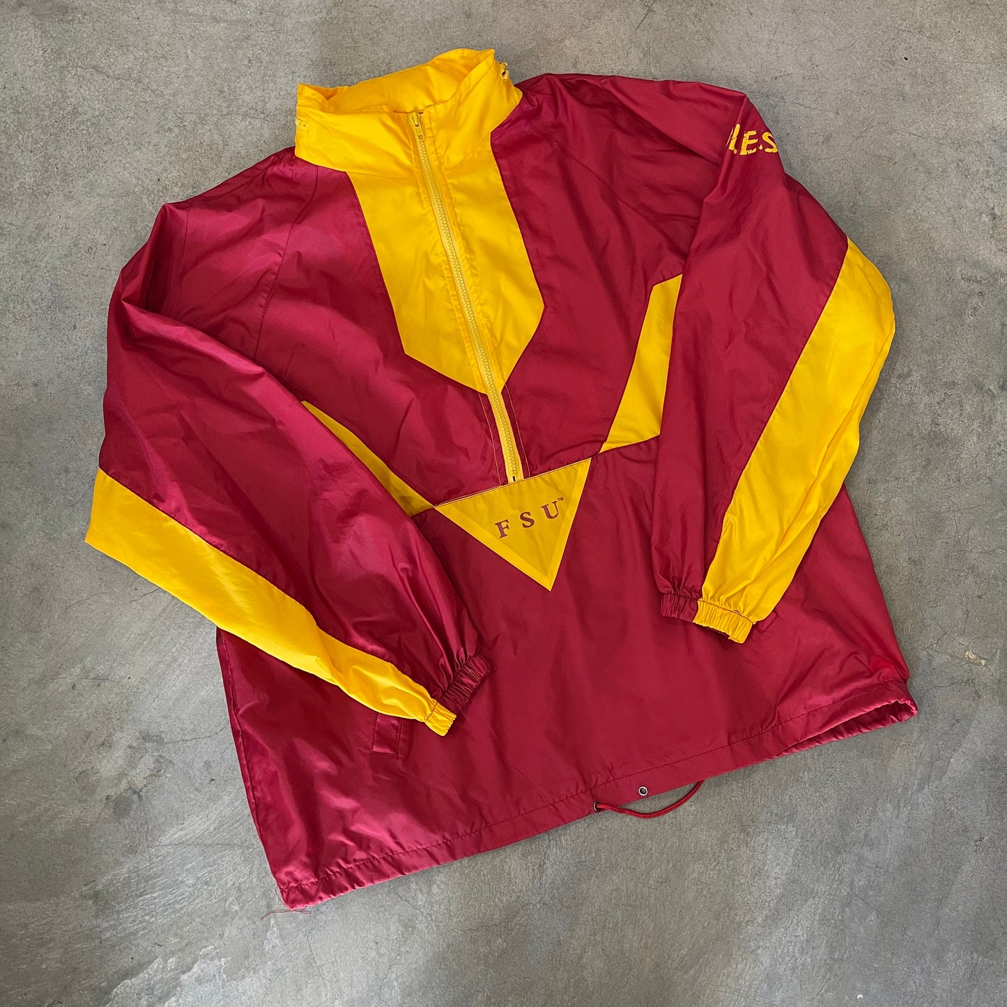 FSU Seminoles Garnet & Gold Rain Jacket