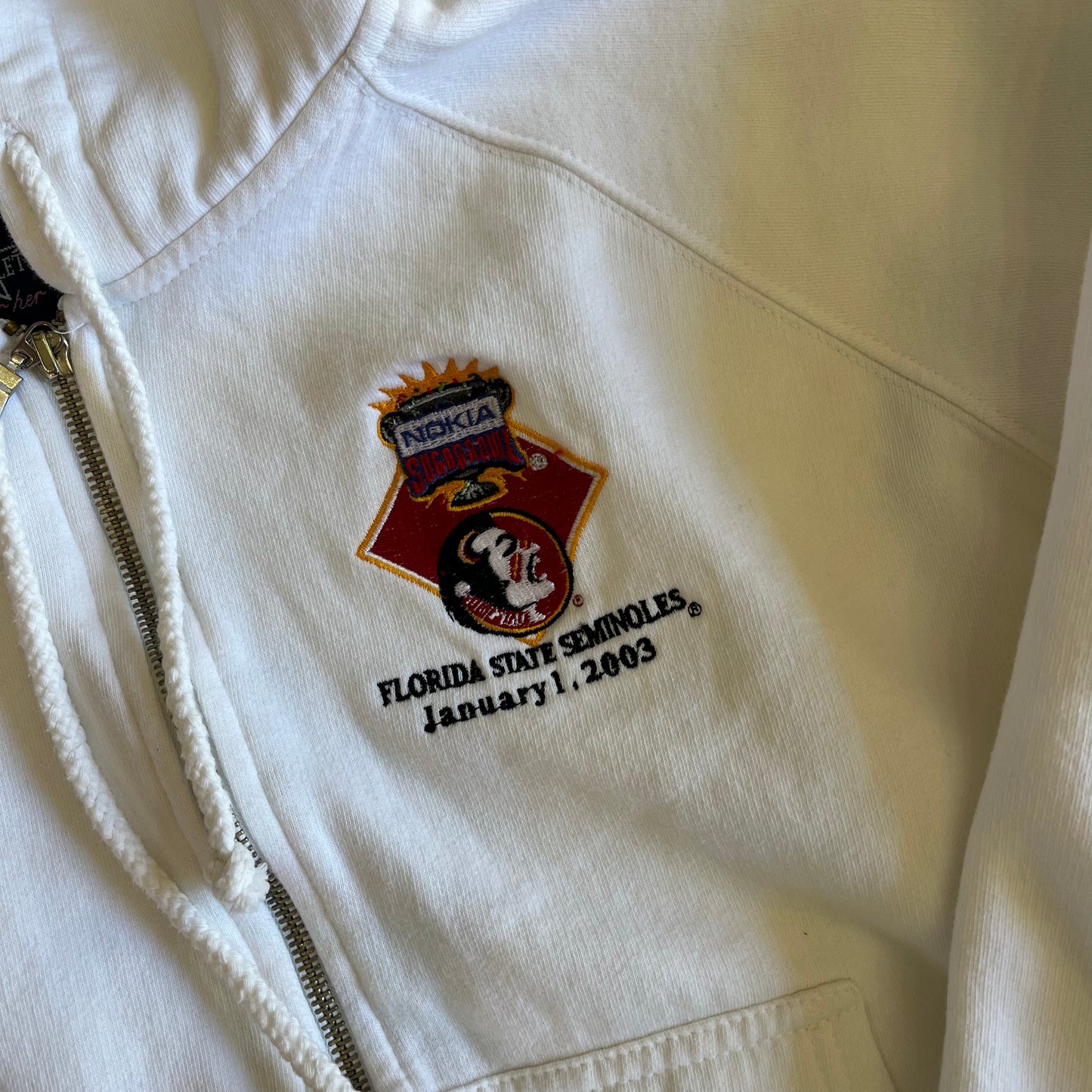 FSU Nokia Sugar Bowl 2003 Zip-Up