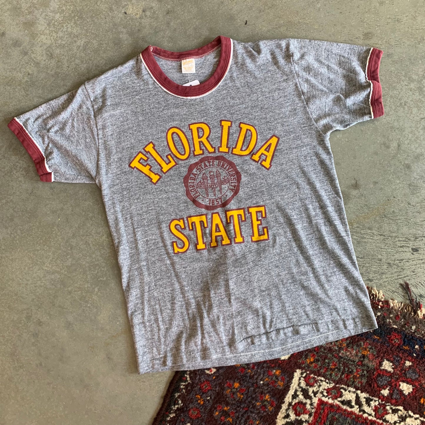 1970's FSU School Seal Shirt - M