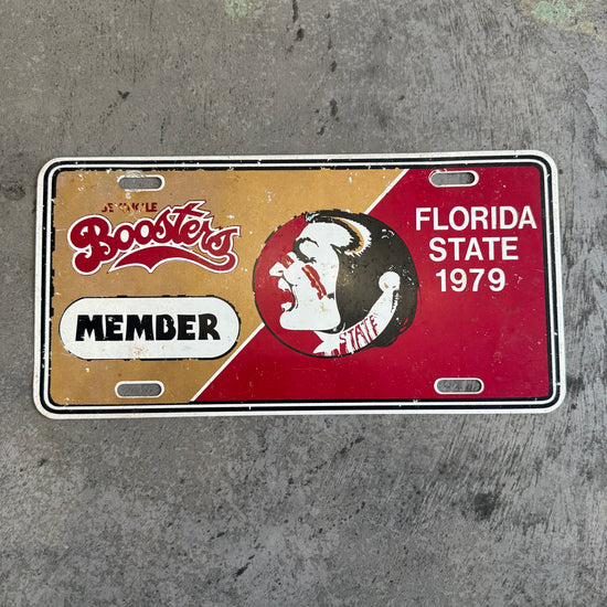 FSU 1979 Booster License Plate