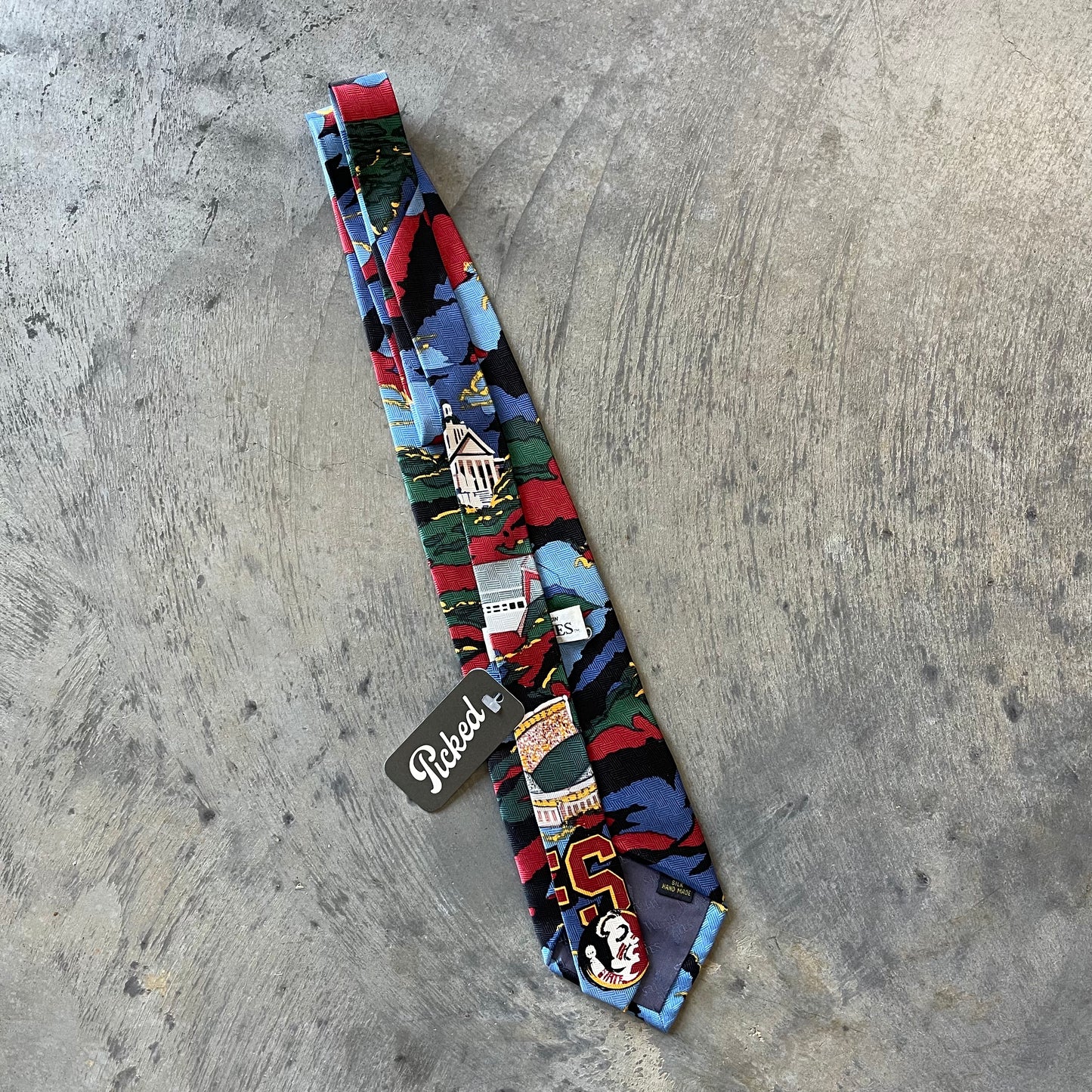 FSU Icons Tie