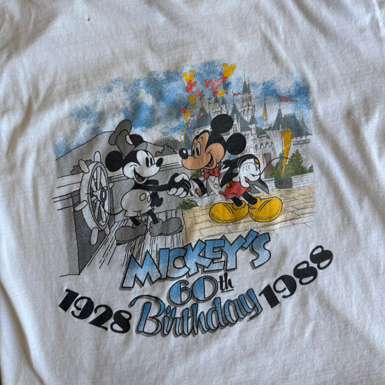 1988 Mickey's 60th Anniversary Shirt